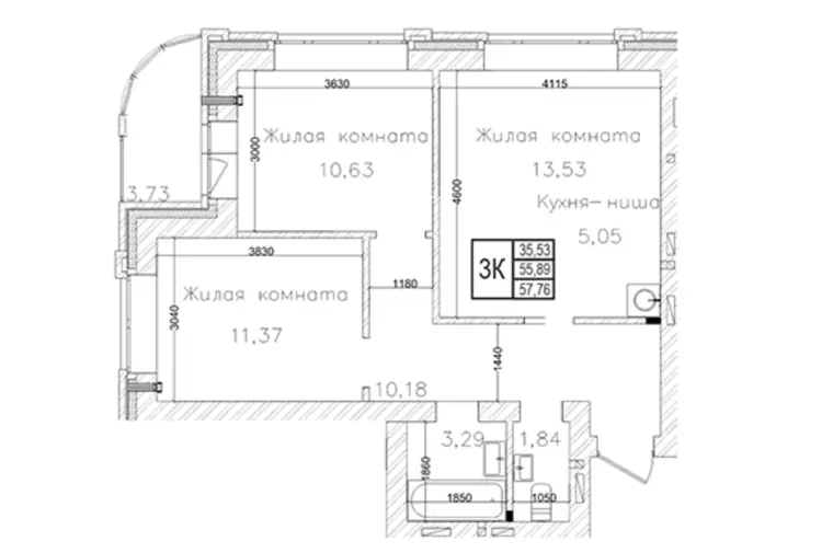 Планировка квартиры
